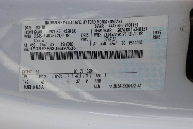 2018 Ford F-350SD XL