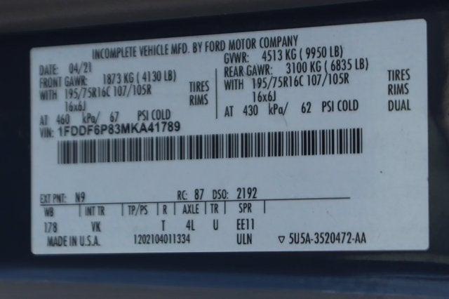 2021 Ford Transit-350 Base