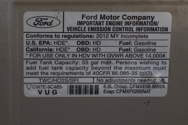 2012 Ford E-450SD Base