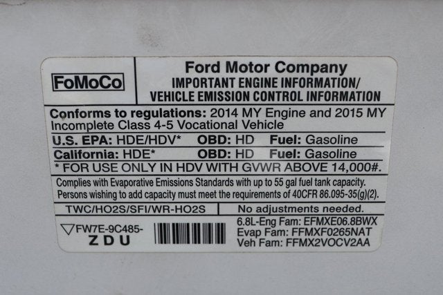 2015 Ford E-450SD Base