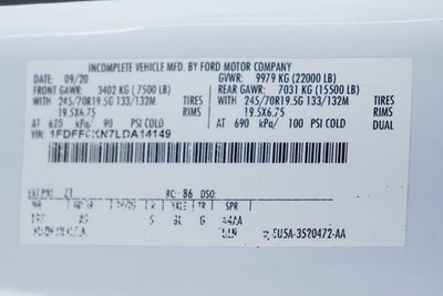 2020 Ford F-600SD XL