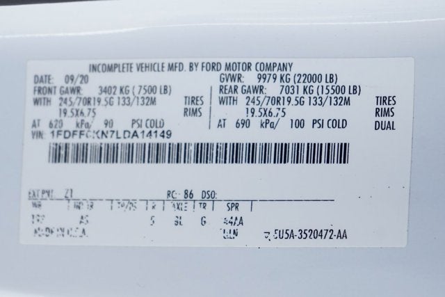 2020 Ford F-600SD XL