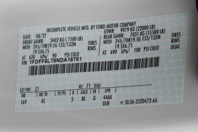 2022 Ford F-600SD XL