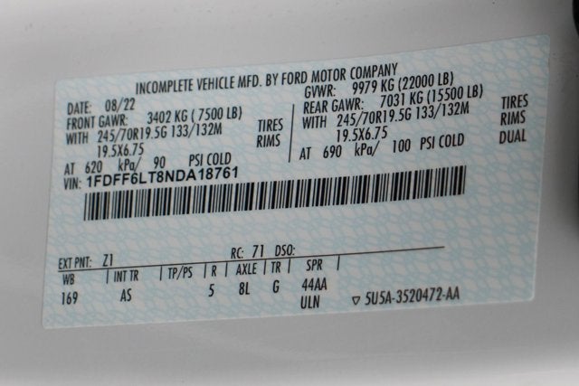 2022 Ford F-600SD XL