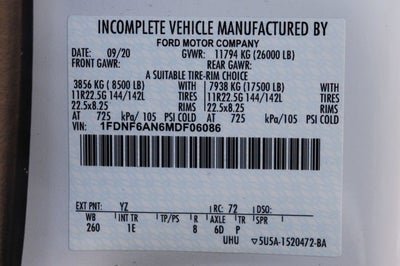 2021 Ford F-650SD Base