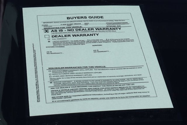 2021 Ford F-650SD Base