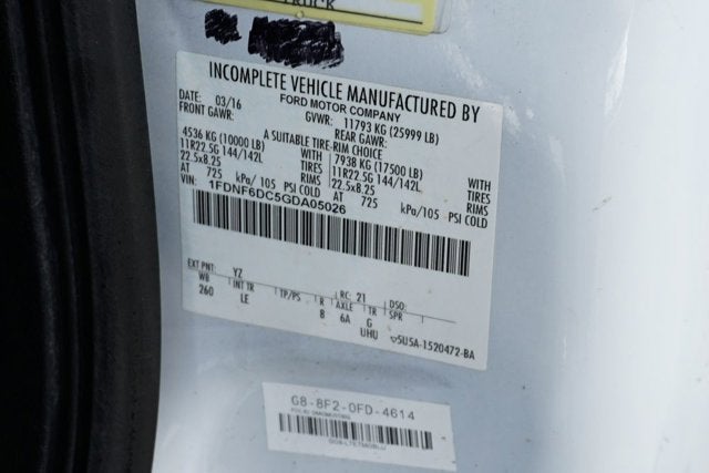 2016 Ford F-650SD Base