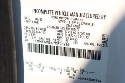 2023 Ford F-650SD Base