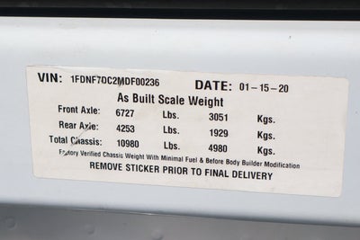 2021 Ford F-750SD Base