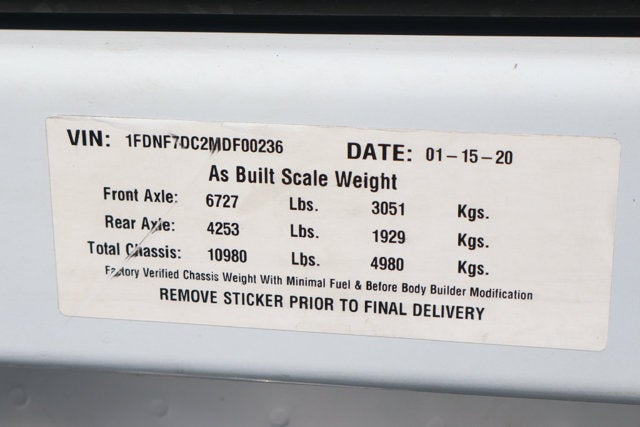 2021 Ford F-750SD Base