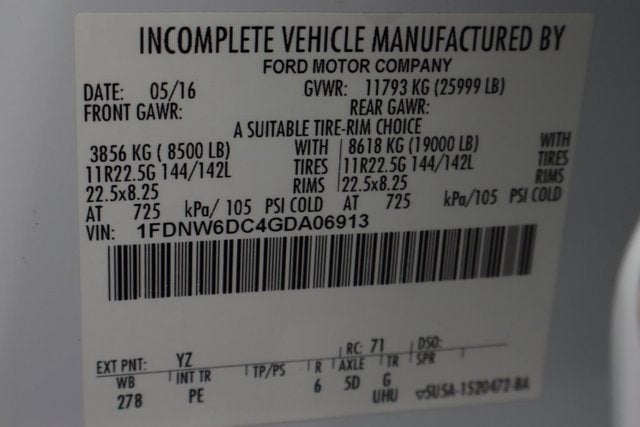 2016 Ford F-650SD Base