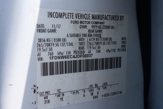 2018 Ford F-650SD Base