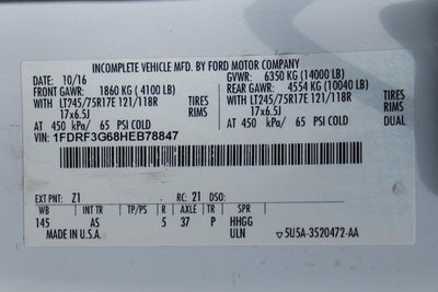 2017 Ford F-350SD XL