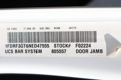 2022 Ford F-350SD XL