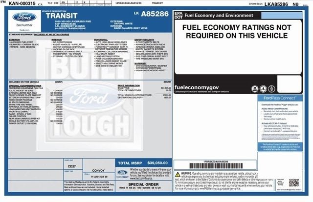 2020 Ford Transit-350 Base