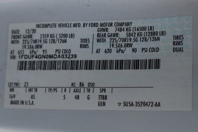 2021 Ford F-450SD XL
