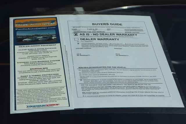 2021 Ford F-450SD XL