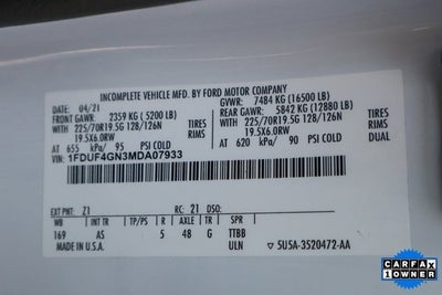 2021 Ford F-450SD XL