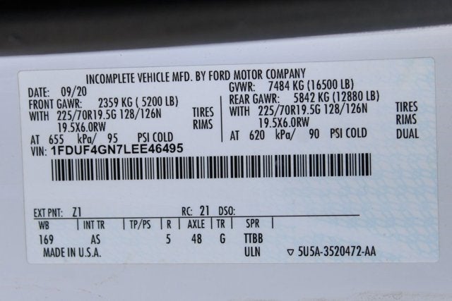 2020 Ford F-450SD XL