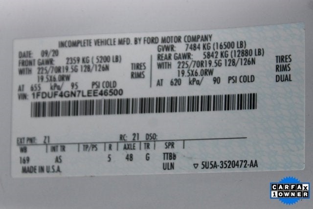 2020 Ford F-450SD XL