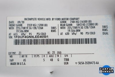 2020 Ford F-450SD XL