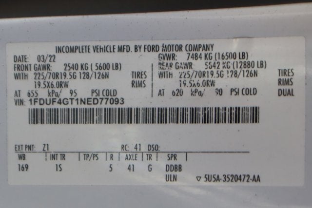 2022 Ford F-450SD XL