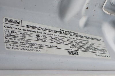 2016 Ford F-450SD XLT