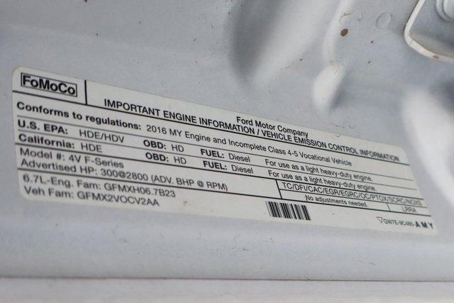 2016 Ford F-450SD XLT