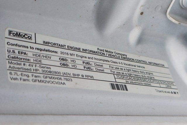 2016 Ford F-450SD XLT