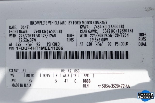 2021 Ford F-450SD XLT