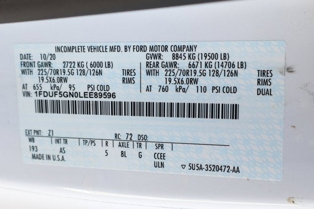 2020 Ford F-550SD XL