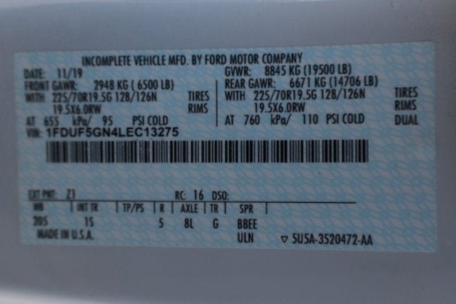 2020 Ford F-550SD XL