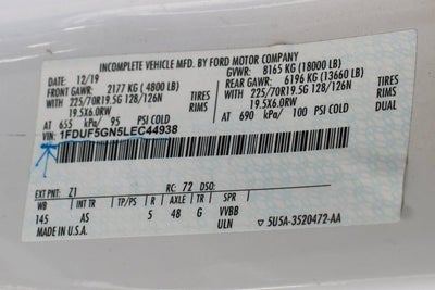 2020 Ford F-550SD XL