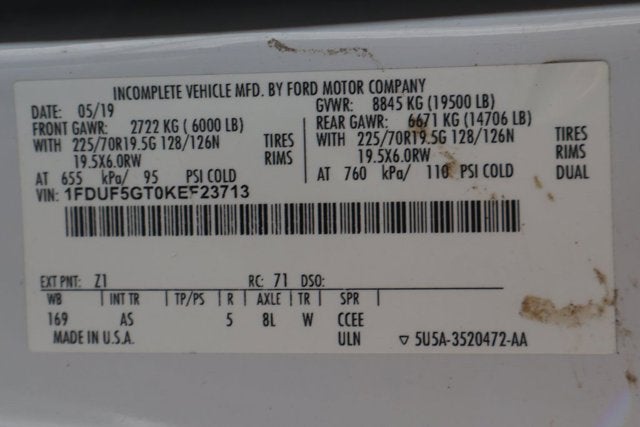 2019 Ford F-550SD XL