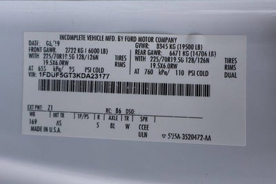 2019 Ford F-550SD XL