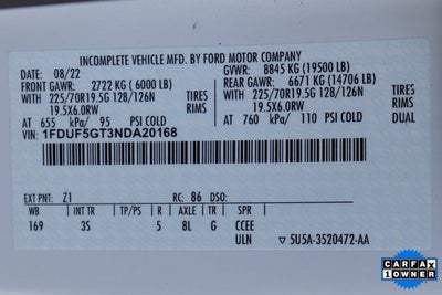 2022 Ford F-550SD XLT