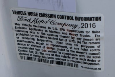 2016 Ford F-550 Regular Duty Chassis