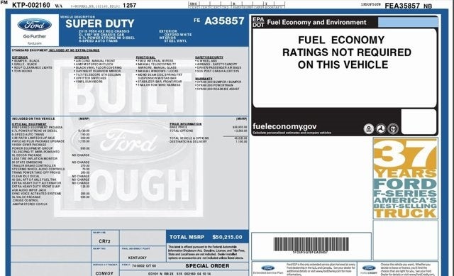 2015 Ford F-550SD XL