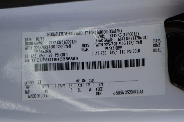 2017 Ford F-550SD XL