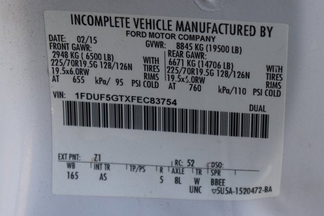 2015 Ford F-550SD XL