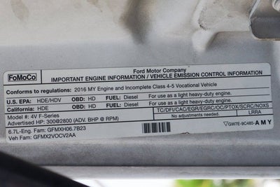 2016 Ford F-550SD XL