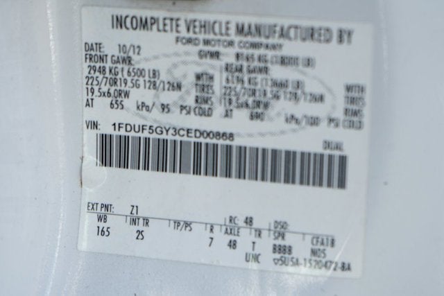 2012 Ford F-550SD XL