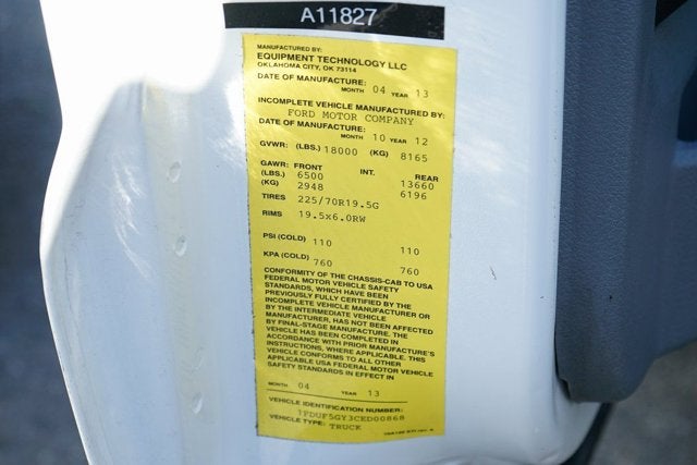 2012 Ford F-550SD XL