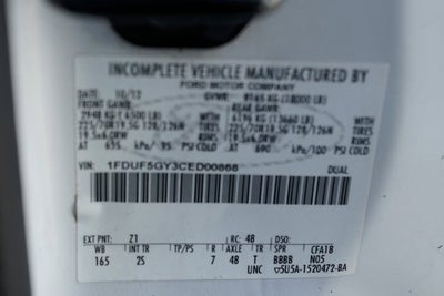 2012 Ford F-550SD XL