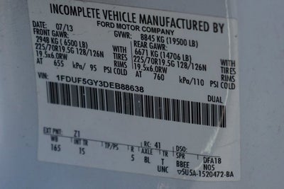 2013 Ford F-550SD XL