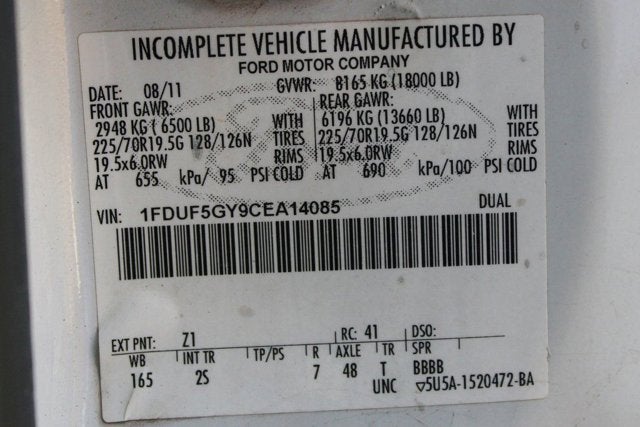 2012 Ford F-550SD XL