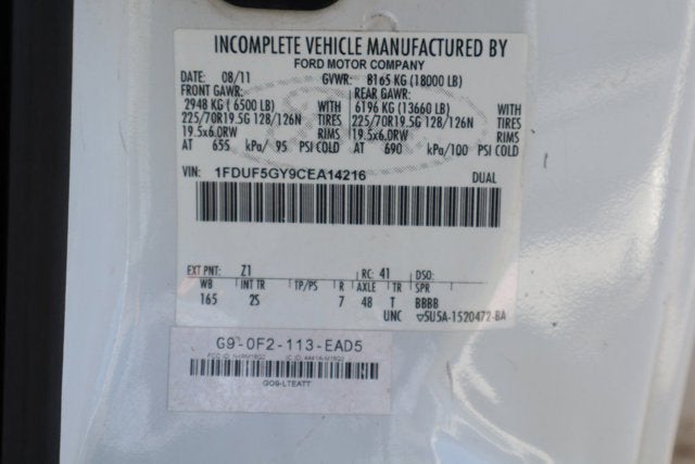 2012 Ford F-550SD XL