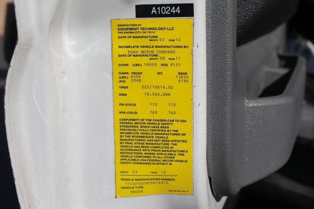 2012 Ford F-550SD XL