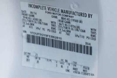 2015 Ford F-550SD XLT