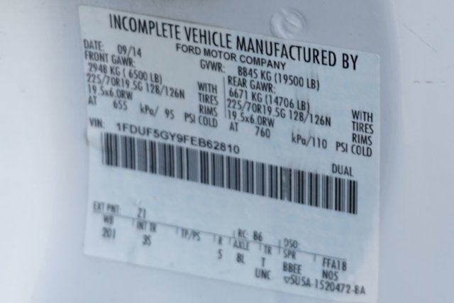 2015 Ford F-550SD XLT